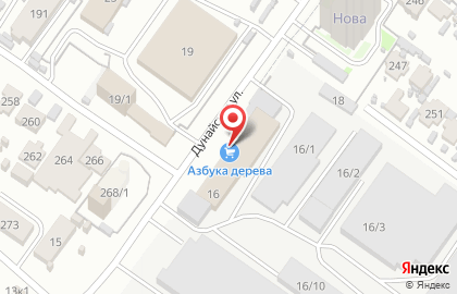 Торгово-производственная компания Азбука дерева в Октябрьском районе на карте