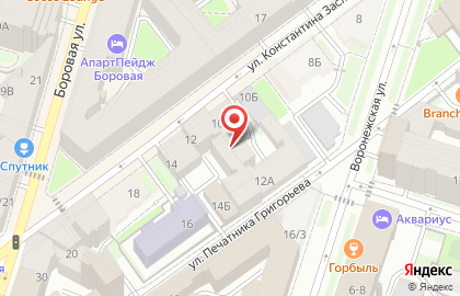 Школа танцев Гербера на карте