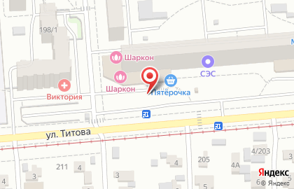 Киоск фастфудной продукции на площади Карла Маркса на карте