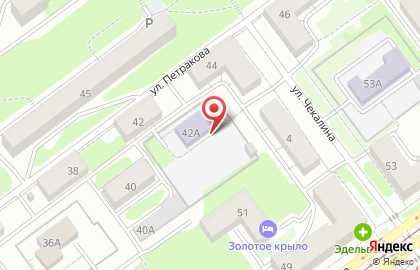 Детский сад №27 в Кузнецком районе на карте