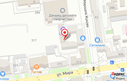 Агентство домашнего персонала Няня на улице Маршала Жукова на карте