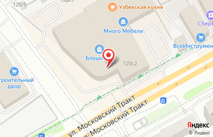 Магазин строительных материалов Полимер Технолоджи на Московском тракте на карте