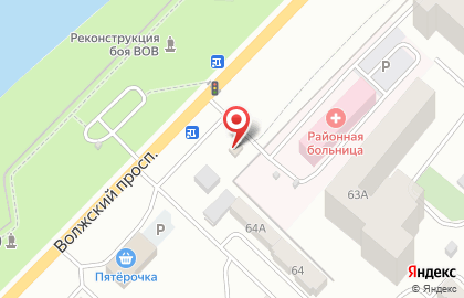 Автомагазин Тандем на Волжском проспекте на карте