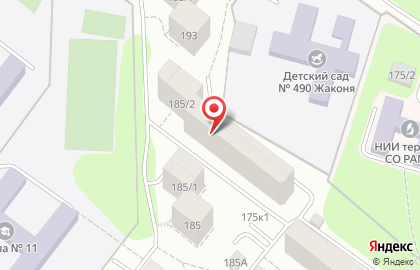 Адвокатский кабинет Окунева В.А. на улице Бориса Богаткова на карте