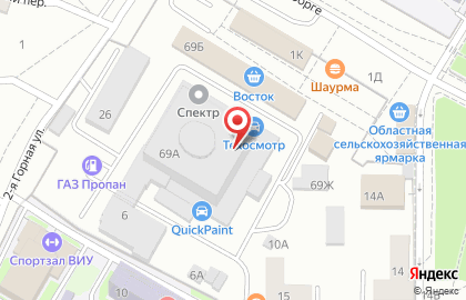 Рекламно-производственная компания Мегаполис34 в Краснооктябрьском районе на карте