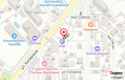 НТК в Лазаревском районе на карте