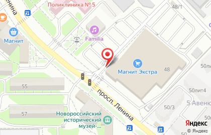Банкомат Рнкб на проспекте Ленина, 48 на карте