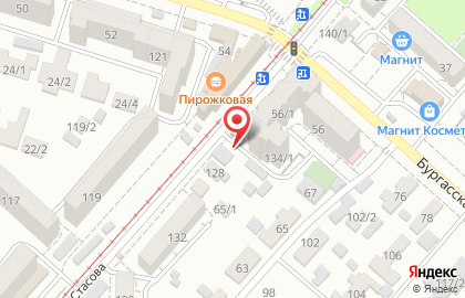 Ветеринарная клиника Dобрый Dоктор на улице Стасова на карте