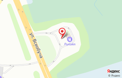 Лукойл, АЗС в Перми на карте