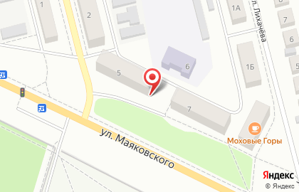 Магазин Фудтайм на улице Маяковского на карте