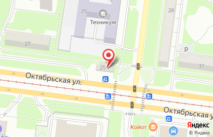Магазин цветов на Октябрьской, 25а на карте