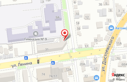 Торгово-производственная компания мир Окон на улице Ленина на карте