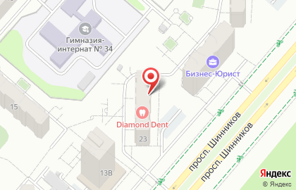 Бизнес Атлант на карте