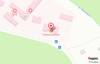 Печорская районная больница на Набережной улице на карте