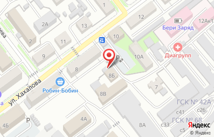 Компания Агат в Железнодорожном районе на карте