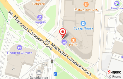 Поисковая интернет-система Yandex на Спартаковской улице на карте