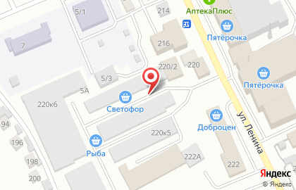 Магазин одежды в Горно-Алтайске на карте