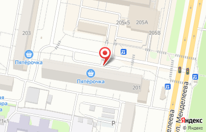 Пекарня Хлебный рай в Октябрьском районе на карте