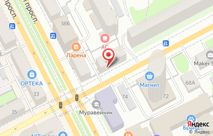 Студия материалов для маникюра, педикюра, ламинирования ресниц New Time в Ленинском районе на карте
