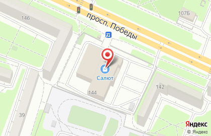 Штукатулочка на проспекте Победы на карте