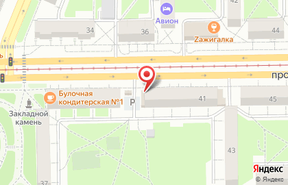 Инди-пивоварня Калинкино на проспекте Ленина на карте