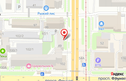 КлючСервис на Комсомольском проспекте на карте