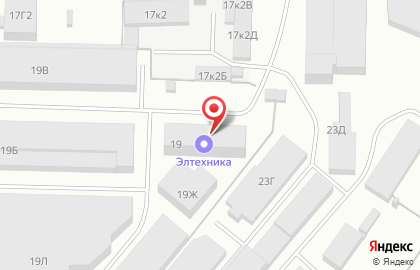 ОАО Элтехника на карте