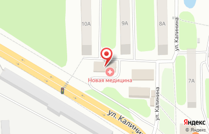 Медицинский центр Новая Медицина на улице Калинина в Ликино-Дулёво на карте