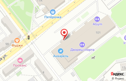 ЕвроСтоловая на Физкультурной улице на карте
