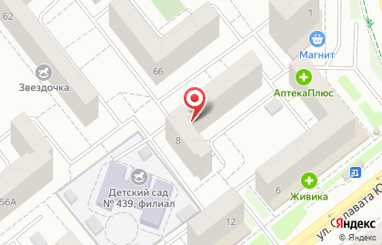 Пивнофф на улице Салавата Юлаева на карте