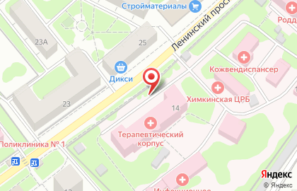 Центр реабилитации наркозависимых "Решение" в Ленинском на карте