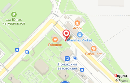 Киоск фастфудной продукции Шаурма Хаус на Окском проезде на карте