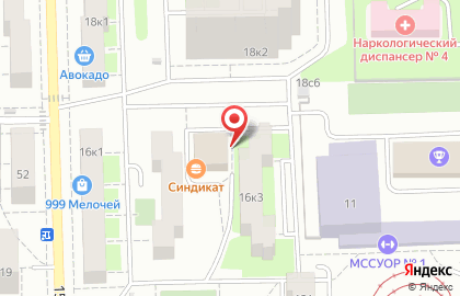 Строительная компания в Москве на карте