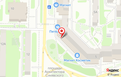 Клиника Биоритм на проспекте Циолковского на карте