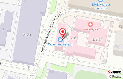 Школа косметологии Beauty Mir на карте