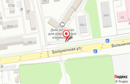 Аралия на Больничной улице на карте