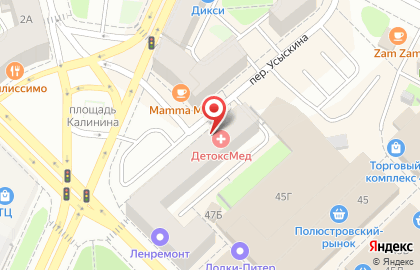 СберБанк России Полюстровском, 47 на карте