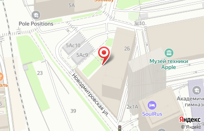 Банкомат Райффайзенбанк на Новодмитровской улице на карте