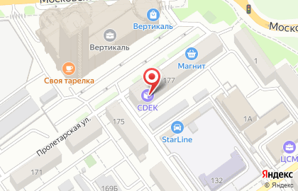 Компания Престиж-Авто в Железнодорожном районе на карте