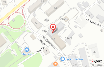 ООО Тривинг на карте