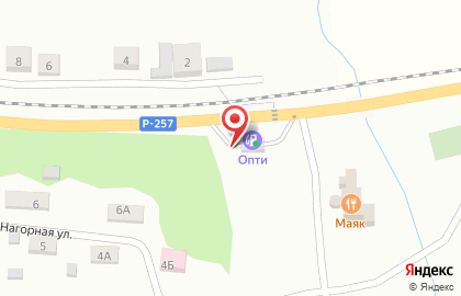 Транссервис в Малом Слизнево на карте