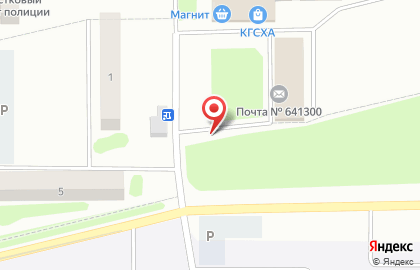 Продовольственный магазин в Кургане на карте