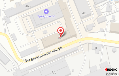 Автосервис маршрутного транспорта на Березниковской 13-ой, 44 на карте