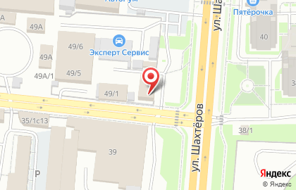 Торговый дом Киприно в Центральном районе на карте