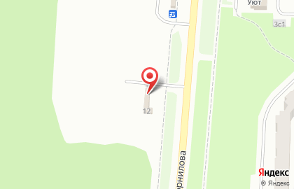 Шиномонтажная мастерская Стелс на улице Корнилова на карте