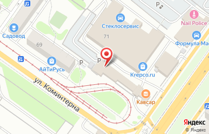 Сауна в Твери на карте
