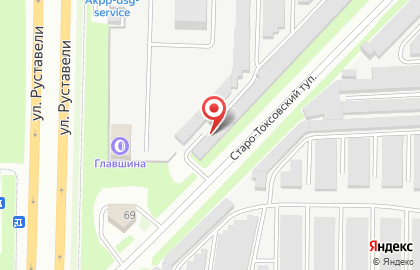 СТО Руставели на карте