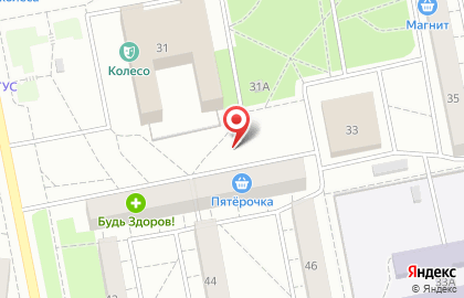 Юбилейный на улице Ушакова на карте
