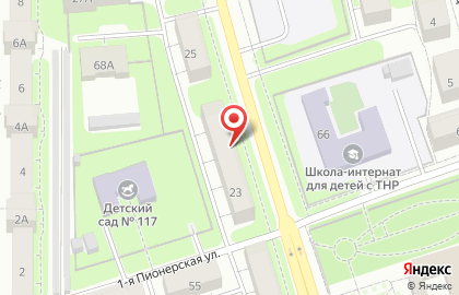 Туристическое агентство Алые Паруса во Владимире на карте