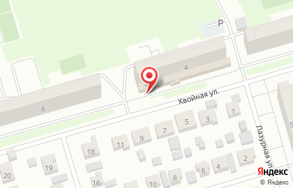 Магазин Мясной уголок на Хвойной улице на карте